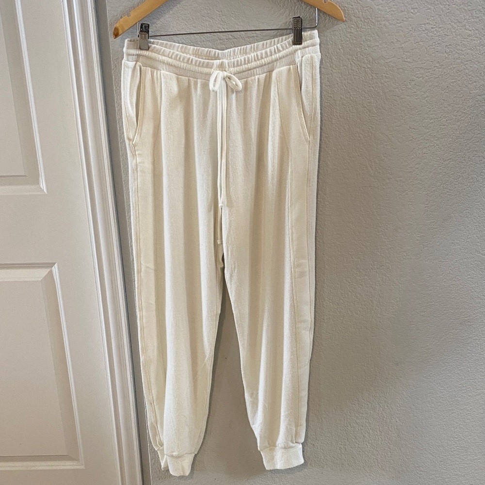 Michael Stars Jenny Madison Brushed Chalk Jogger Pants
